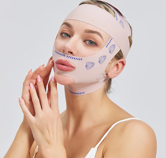 V-Line Face Lifting Mask – Chin & Cheek Slimming Bandage Strap for Anti-Wrinkle & Sleeping Beauty Care