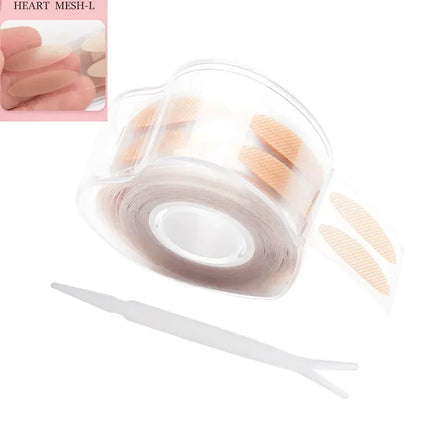 600pcs Double Fold Eyelid Tape – Invisible Self-Adhesive Lace Stickers for Eyelid Lift & Under Eye Beauty Tool