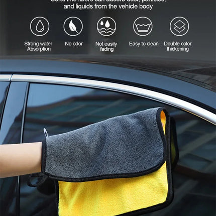 Car Cleaning Microfiber Towel – Soft Drying & Care Cloth for Detailing (30x30/60cm)