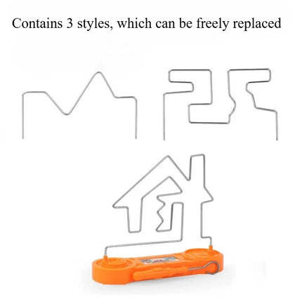 Kids Electric Shock Toy Education Electric Touch Maze Game Party Funny Game Science Experiment Toys for Children Best Gift