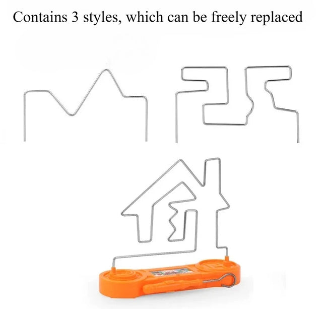 Kids Electric Shock Toy Education Electric Touch Maze Game Party Funny Game Science Experiment Toys for Children Best Gift