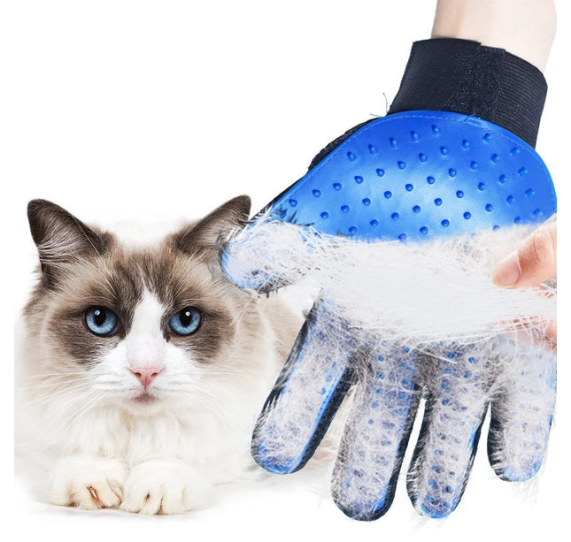 Hot Sell 1PC Cat Hair Remove Gloves Rubber Pet Beauty Cleaning Grooming Effective Massage Dog Combs Floating Brush 6 Color