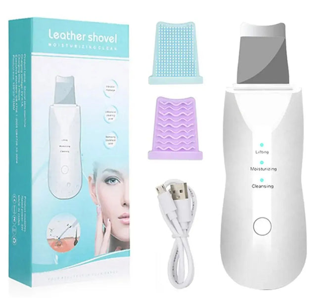 Ultrasonic Skin Scraper Pore Cleaning Facial Deep Cleaning Machine Suitable for Female and Male Beauty Instruments