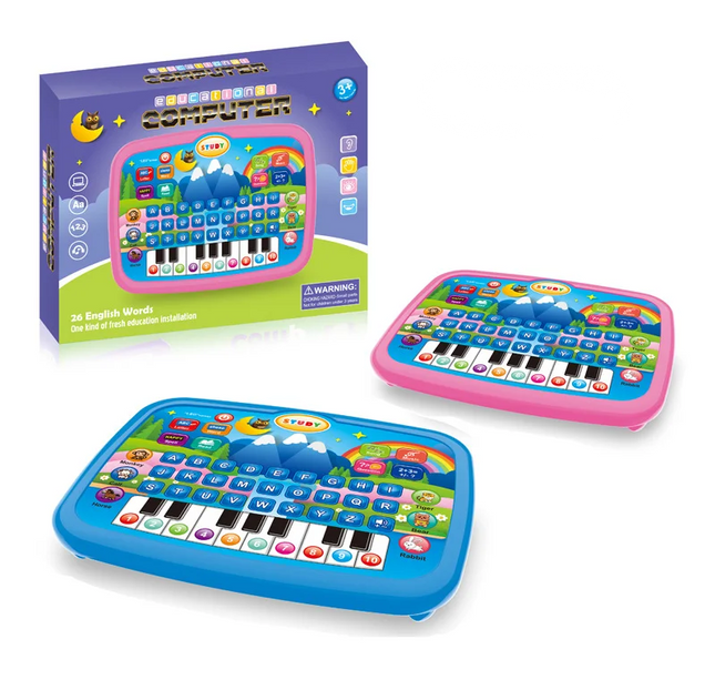 Educational Learning Machine Toys, Electronic Study Game for 3+ Year Old's Girls Boys Gift Birthday Presents Child Kids Computer