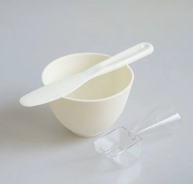Face Mask Mixing Bowl Set Facial Skin Care Tools Kit Silicone Mask Brush Facial Applicator Spatula Measure Spoon Beauty Supplies