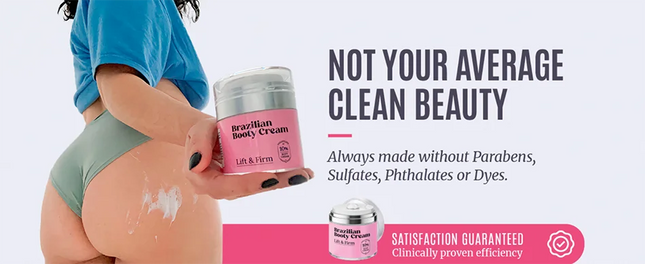 Brazilian Bum Body CreamWomen Firm Nutritious Moisturizer Softening Smoothing Body Lotion Hip Buttock Skin Care Reduce Cellulite