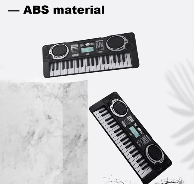 37-Key Electronic Piano Keyboard – Portable Musical Instrument Educational Toy for Kids Christmas & Birthday Gift