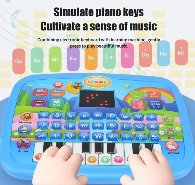 Educational Learning Machine Toys, Electronic Study Game for 3+ Year Old's Girls Boys Gift Birthday Presents Child Kids Computer