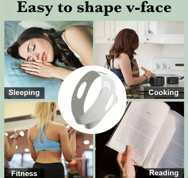 Reusable Face Slimming Bandage V Line Face Shaper Women Chin Cheek Lift Up Belt Facial Massage Strap Face Skin Care Beauty Tools