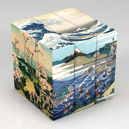 3x3x3 Magic Cube Planets Astronauts Famous Paintings Celebrity Art Magic Cube Children's Puzzle Magic Cube Toys Gifts