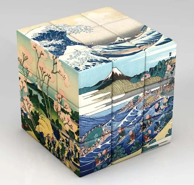 3x3x3 Magic Cube Planets Astronauts Famous Paintings Celebrity Art Magic Cube Children's Puzzle Magic Cube Toys Gifts