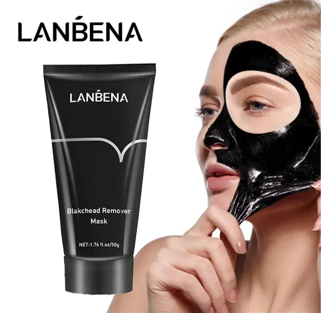 LANBENA Remove Blackhead Mask Shrinking Pore Deep Cleaning Mask Improve Rough Skin Acne Treatment Skin Brighteing Care Beauty