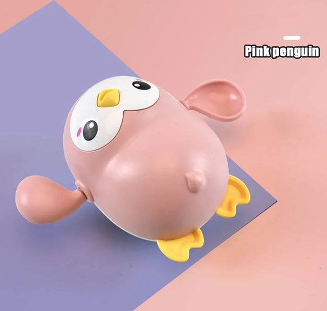 Baby Bath Toys – Wind-Up Swimming Animals for Kids Bathtub & Shower Play