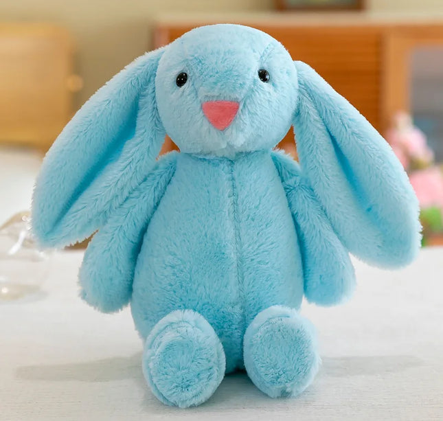 Cute Bunny Rabbit Plush Toy – Long Ear Soft Stuffed Animal Doll for Girls, Kids & Baby Birthday Gifts