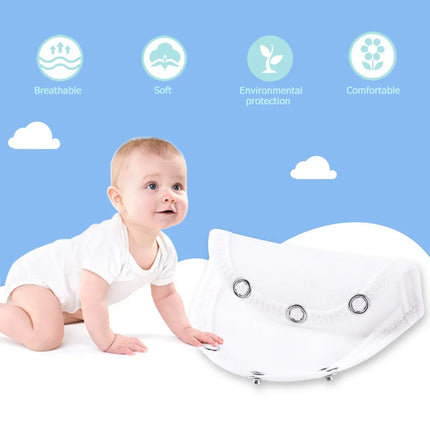 Baby Bodysuit Extender – 1–10pcs Utility Pads for Rompers & Diaper Jumpsuits