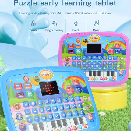 Educational Learning Machine Toys, Electronic Study Game for 3+ Year Old's Girls Boys Gift Birthday Presents Child Kids Computer