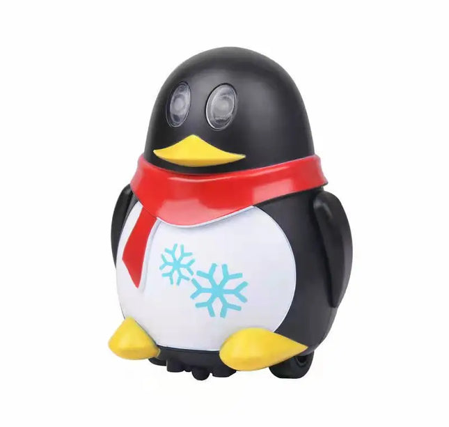 Inductive Line Following Robot Toy – Creative Electric Penguin Car that Follows Drawn Paths, Educational Gift for Kids