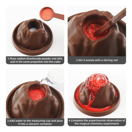DIY Volcano Science Experiment Set – Educational STEM Toy for Kids Technology Learning & Fun