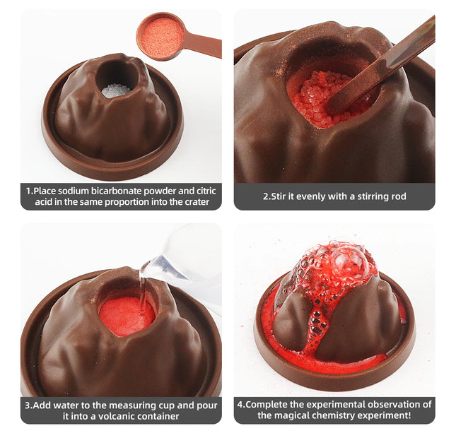 DIY Volcano Science Experiment Set – Educational STEM Toy for Kids Technology Learning & Fun