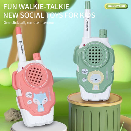 Cartoon Walkie-Talkie Toy – Cute Mobile Intercom for Kids Parent-Child Play & Educational Gift