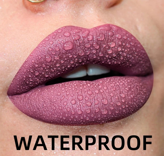 19 colors Matte Velvet Lip Gloss Waterproof Liquid Lipstick Nude Black Lips tint Makeup Lip Glaze Cosmetics Red Lip Stain Beauty