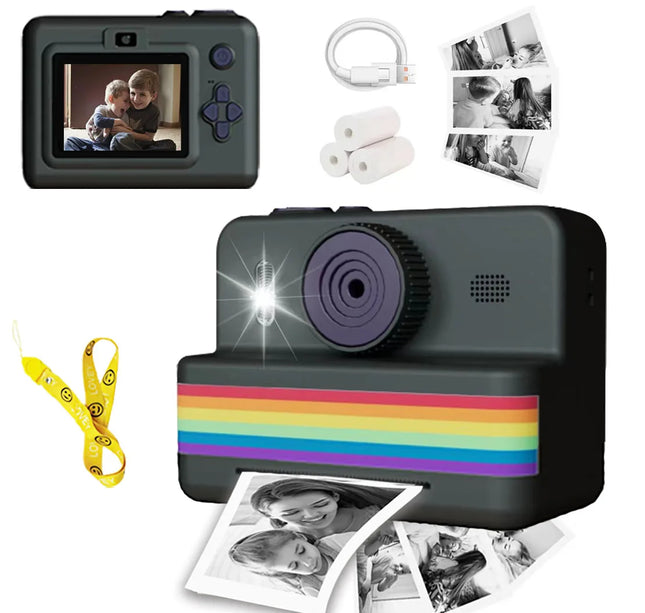 Digital Children Camera For Photography Mini Printer Portable Thermal Instant Print Photo Kids Camera 2.8inch HD Video Toy Gifts