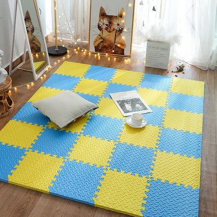 EVA Foam Baby Play Mat – 8–16pcs Puzzle Floor Carpet for Kids 30x1cm