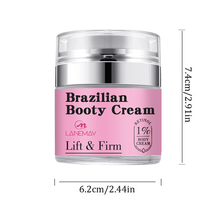 Brazilian Bum Body CreamWomen Firm Nutritious Moisturizer Softening Smoothing Body Lotion Hip Buttock Skin Care Reduce Cellulite