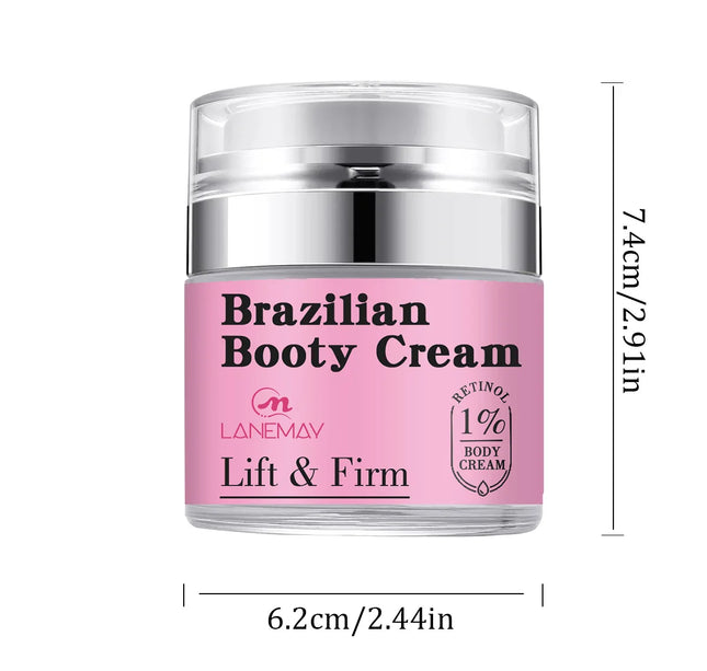 Brazilian Bum Body CreamWomen Firm Nutritious Moisturizer Softening Smoothing Body Lotion Hip Buttock Skin Care Reduce Cellulite