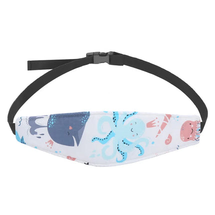 Adjustable Baby Head Support Belt – Car Seat & Stroller Sleep Positioner for Boys & Girls