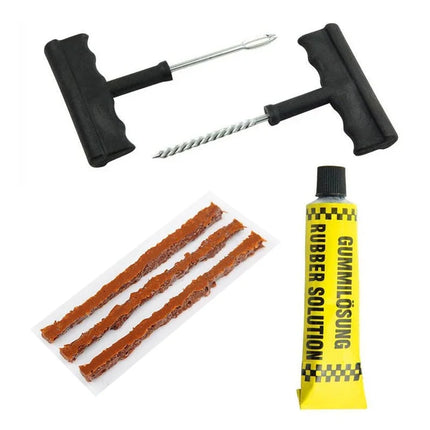Tubeless Tire Repair Kit – 5–50pcs Plug Tools with Rubber Strips for Car, Truck & Motorcycle