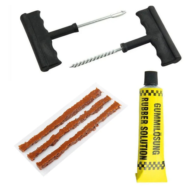 Tubeless Tire Repair Kit – 5–50pcs Plug Tools with Rubber Strips for Car, Truck & Motorcycle