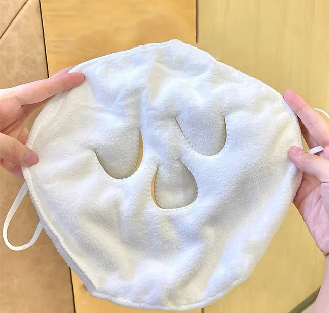 Warm compress towel Cold compress face compress face towel Double thickness beauty salon Beauty hair towel skin care