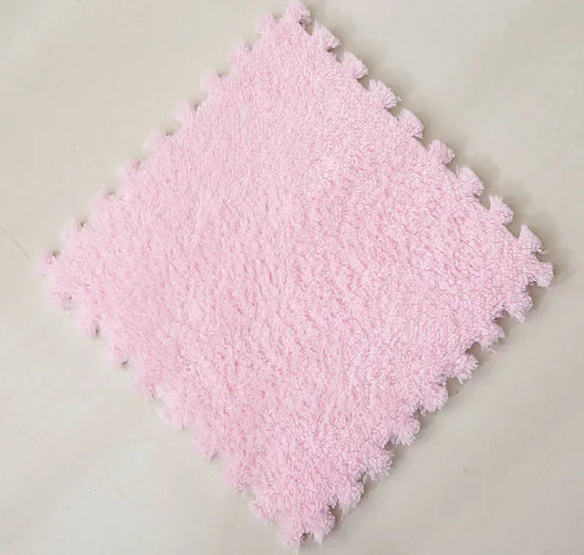 10/20pcs Baby Play Mat Set – Soft Plush EVA Foam Puzzle Carpet for Kids Room & Floor Warmth