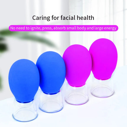 1/5/10pcs Silicone Cupping Set – Vacuum Massage Cups for Face, Body, Neck & Anti-Aging Cellulite Care