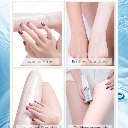 BB Whitening Spray Skin Brightening Moisturizing BB Cream Face Foundation Nourishing Skin Care Beauty Cosmetics