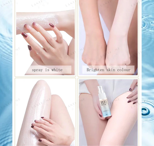 BB Whitening Spray Skin Brightening Moisturizing BB Cream Face Foundation Nourishing Skin Care Beauty Cosmetics