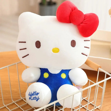 Sanrio Hello Kitty Anime Hello Kitty Stuffed Toys Plushier Soft Pillow Birthday Gifts For Girls Kawaii Hello Kitty Plush Dolls