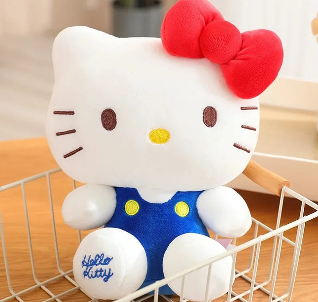 Sanrio Hello Kitty Anime Hello Kitty Stuffed Toys Plushier Soft Pillow Birthday Gifts For Girls Kawaii Hello Kitty Plush Dolls