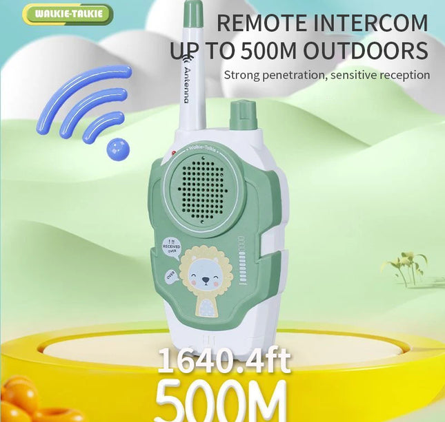 Cartoon Walkie-Talkie Toy – Cute Mobile Intercom for Kids Parent-Child Play & Educational Gift