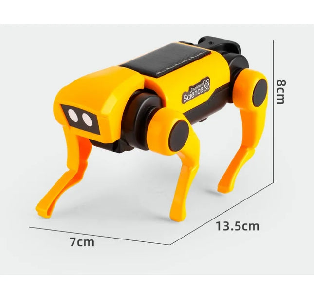 Solar Powered Robot Dog Kit – DIY STEM Science Experiment Toy for Kids Educational Christmas Gift