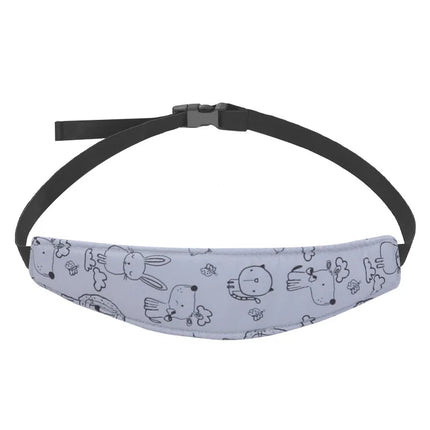 Adjustable Baby Head Support Belt – Car Seat & Stroller Sleep Positioner for Boys & Girls