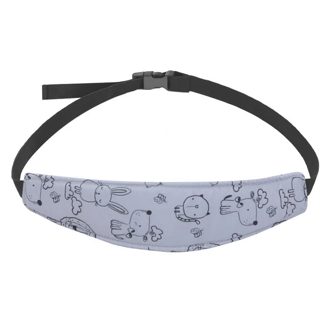 Adjustable Baby Head Support Belt – Car Seat & Stroller Sleep Positioner for Boys & Girls