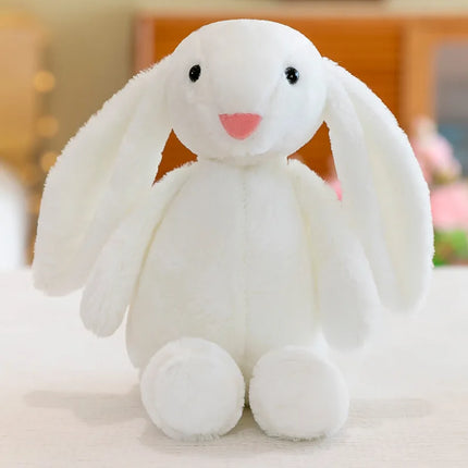 Cute Bunny Rabbit Plush Toy – Long Ear Soft Stuffed Animal Doll for Girls, Kids & Baby Birthday Gifts