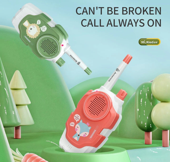 Cartoon Walkie-Talkie Toy – Cute Mobile Intercom for Kids Parent-Child Play & Educational Gift