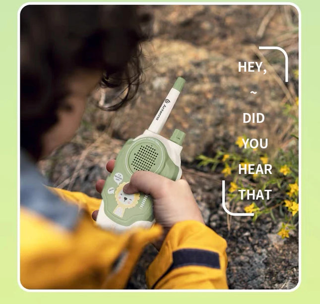 Cartoon Walkie-Talkie Toy – Cute Mobile Intercom for Kids Parent-Child Play & Educational Gift