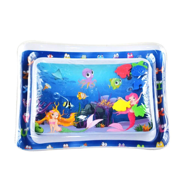 Infinno Baby Tummy Time Mat – Premium Inflatable Water Cushion for Sensory Play