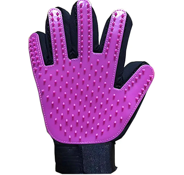 Hot Sell 1PC Cat Hair Remove Gloves Rubber Pet Beauty Cleaning Grooming Effective Massage Dog Combs Floating Brush 6 Color