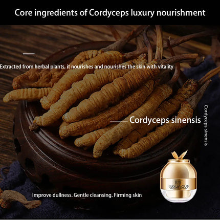 Cordyceps Sinens Luxury Lady Smooths Wrinkles Moisturizing Renew Aging Skin Repair Nourishing Skin Care For Face Care Cream