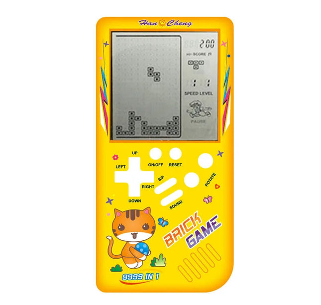 Mini Portable Retro Handheld Console Children Classic Pocket Nostalgic Play BRICK Game Machine Educational Toys Puzzle Game